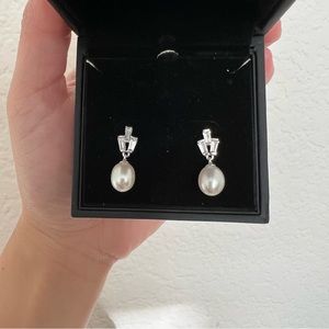 Simply Vera Wang Freshwater Pearl Earrings